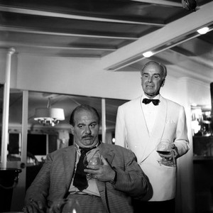 CAIRO, from left: Eric Pohlmann, Walter Rilla, 1963