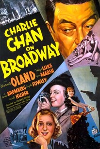 Poster for Charlie Chan on Broadway