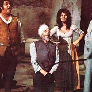MAN OF LA MANCHA, James Coco, Peter O'Toole, Sophia Loren, 1972
