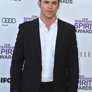 Chris Pine at arrivals for 2012 Film Independent Spirit Awards - Arrivals 2, on the beach, Santa Monica, CA February 25, 2012. Photo By: Gregorio Binuya/Everett Collection
