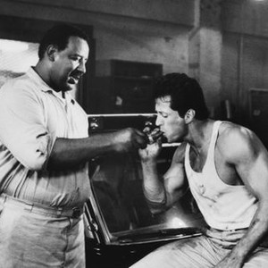 LOCK UP, Frank McRae, Sylvester Stallone, 1989, (c)TriStar Pictures