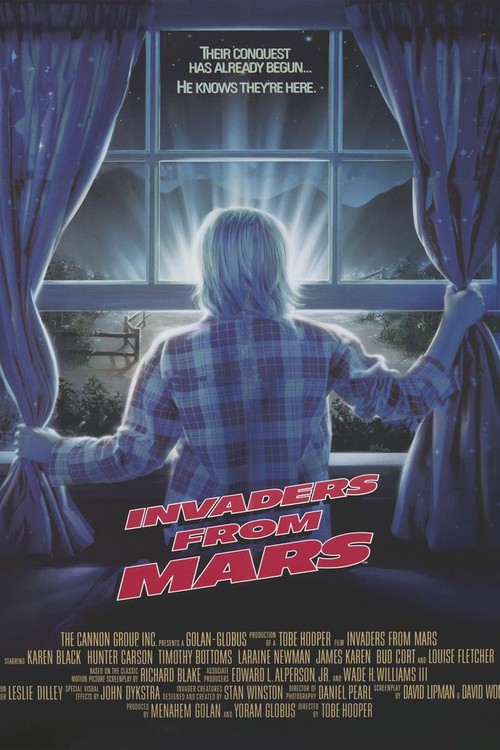 Invaders From Mars poster