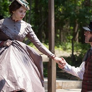 Elizabeth Olsen as Thérèse Raquin and Oscar Isaac as Laurent in "In Secret." photo 15