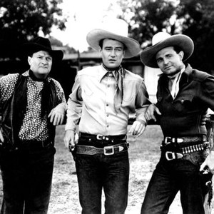 PALS OF THE SADDLE, Max Terhune, John Wayne, Ray Corrigan, 1938