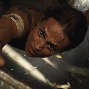 A scene from "Tomb Raider."