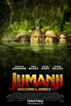 Jumanji: Welcome to the Jungle poster