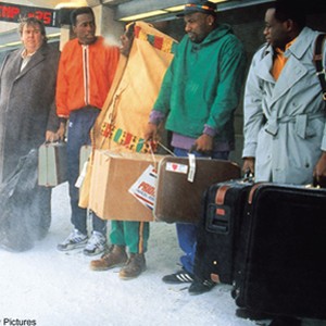 A scene from the film COOL RUNNINGS.