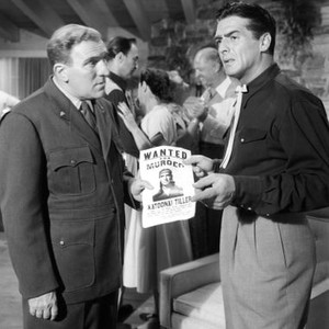 DANGEROUS MISSION, William Bendix, Victor Mature, 1954