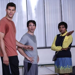 The Mindy Project, Kris Humphries (L), Chris Messina (C), Mindy Kaling (R), 'The Other Dr. L', Season 2, Ep. #2, 09/24/2013, ©FOX