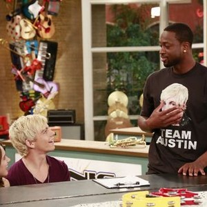 Austin & Ally, Ross Lynch (L), Dwyane Wade (R), 'Cupids & Cuties', Season 3, Ep. #9, 03/09/2014, ©DISNEYCHANNEL