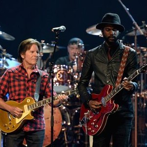 2013 Rock and Roll Hall of Fame Induction Ceremony, John Fogerty (L), Gary Clark Jr. (R), 05/18/2013, ©HBO