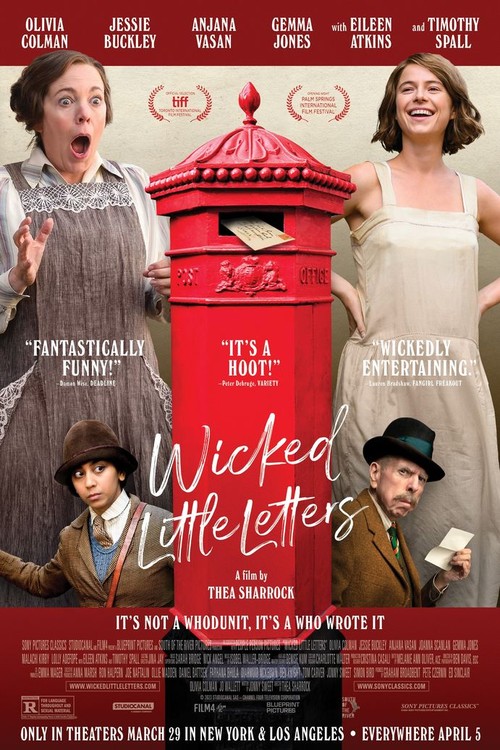 Wicked Little Letters poster