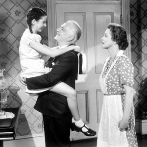 KEEPING COMPANY, from left: Virginia Weidler, Frank Morgan, Irene Rich, 1940