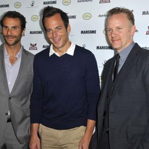 Ben Silverman, Will Arnett, Morgan Spurlock at arrivals for MANSOME Premiere, The ArcLight Cinemas, Los Angeles, CA May 9, 2012. Photo By: Dee Cercone/Everett Collection