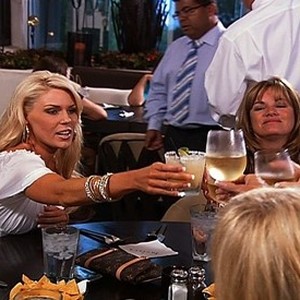 The Real Housewives of Orange County, Gretchen Rossi (L), Jeana Keough (R), 'Cut!', Season 4, Ep. #6, 12/30/2008, ©BRAVO