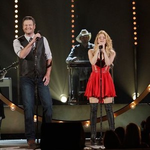 The 48th Annual Academy of Country Music Awards, Blake Shelton (L), Shakira (R), 04/07/2013, ©CBS
