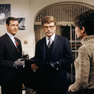 WAIT UNTIL DARK, from left: Richard Crenna, Alan Arkin, Audrey Hepburn, 1967