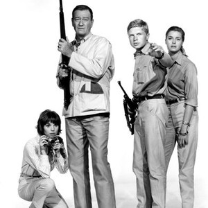 HATARI!, Elsa Martinelli, John Wayne, Hardy Kruger, Michele Girardon, 1962