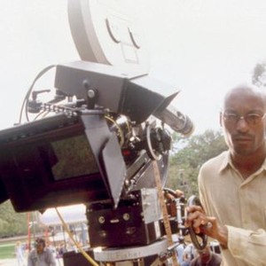HIGHER LEARNING, director John Singleton, on set, 1995. ©Columbia Pictures