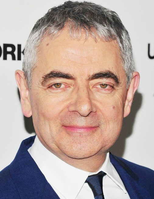 69-år gammel 180 cm høy Rowan Atkinson i 2024