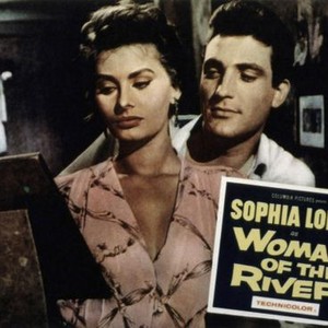 WOMAN OF THE RIVER, (aka LA DONNA DEL FIUME), Sophia Loren, Rik Battaglia, 1955