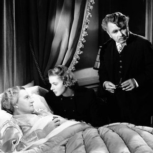 RAGE IN HEAVEN, from left: Lucile Watson, Ingrid Bergman, Oskar Homolka, 1941