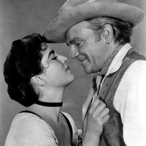 TRIBUTE TO A BAD MAN, from left, Irene Papas, James Cagney, 1956