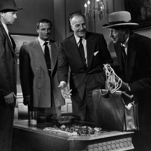 THE ASPHALT JUNGLE, Sterling Hayden, Brad Dexter, Louis Calhern, Sam Jaffe, 1950