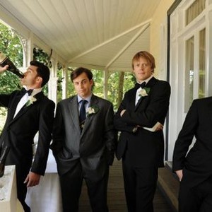 A FEW BEST MEN, l-r: Tim Draxl, Kevin Bishop, Kris Marshall, Xavier Samuel, 2011. ©Icon Film Distribution