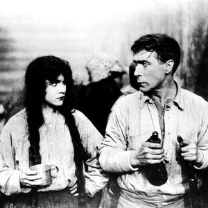 THE PRIMAL LURE, from left, Margery Wilson, William S. Hart, 1916