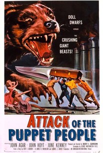 Poster for Attack of the Puppet People