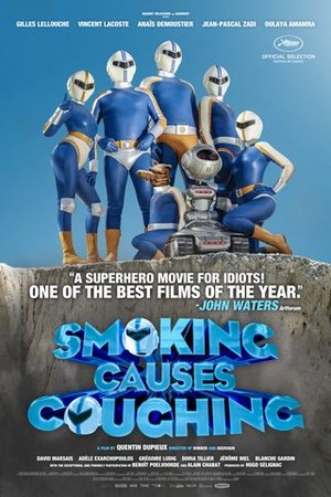 Smoking Causes Coughing poster