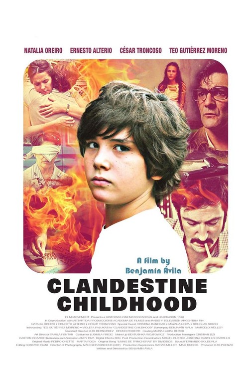 Clandestine Childhood poster