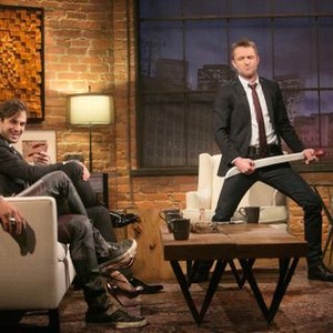 Talking Dead, Chris Hardwick, Andrew J. West, Four Walls and a Roof, Season 4, Ep. #3, 10/26/2014, ©AMC