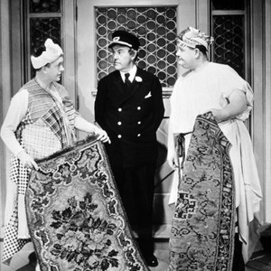 OUR RELATIONS, from left: Stan Laurel, Sidney Toler, Oliver Hardy, 1936