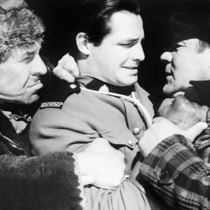 THE SILENT CODE, from left: Pat Harmon, Kane Richmond, Ben Corbett, 1935