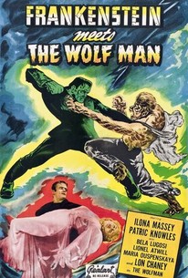Poster for Frankenstein Meets the Wolfman