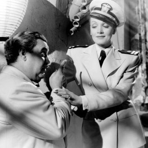 SEVEN SINNERS, Billy Gilbert, Marlene Dietrich, 1940