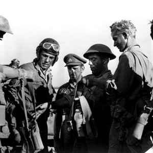 SAHARA, Humphrey Bogart, Richard Nugent, Louis Mercier, Lloyd Bridges, 1943