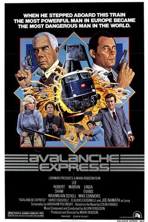 Avalanche Express poster