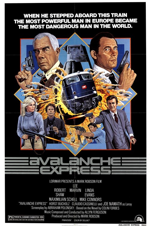 Avalanche Express poster