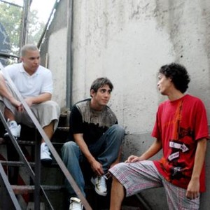 FALLING AWAKE, from left: Michael Rivera, Andrew Cisneros, Flaco Navaja, 2009. ©IFC Films