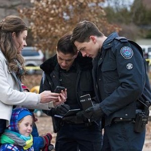 Rookie Blue, Rachel Ancheril (L), Gregory Smith (R), 'What I Lost', Season 4, Ep. #9, 08/15/2013, ©ABC