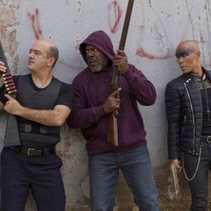 Banshee, Matt Servitto (L), Frankie Faison (C), Hoon Lee (R), 'A Mixture of Madness', Season 1, Ep. #10, 03/15/2013, ©HBO