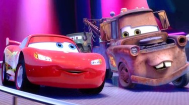Terrific Lightning McQueen and Tow Mater Cookies - Between The