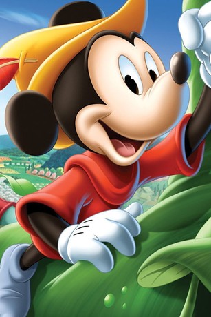 ディズニーチューリップランプmickey and the beanstalk 美術品