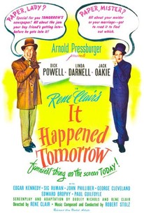 Poster for It Happened Tomorrow