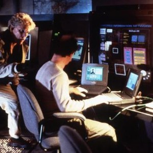 DROP ZONE, from left: Gary Busey, Michael Jeter, 1994, © Paramount