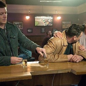 Supernatural, Jensen Ackles (L), Paul Lazenby (R), 'Beyond the Mat', Season 11, Ep. #15, 02/24/2016, ©KSITE