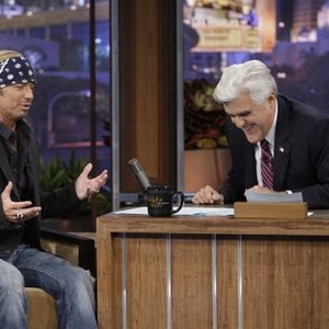 The Tonight Show With Jay Leno, Bret Michaels (L), Jay Leno (R), 'Season', ©NBC